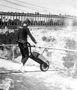 Niagra Falls Wheelbarrow